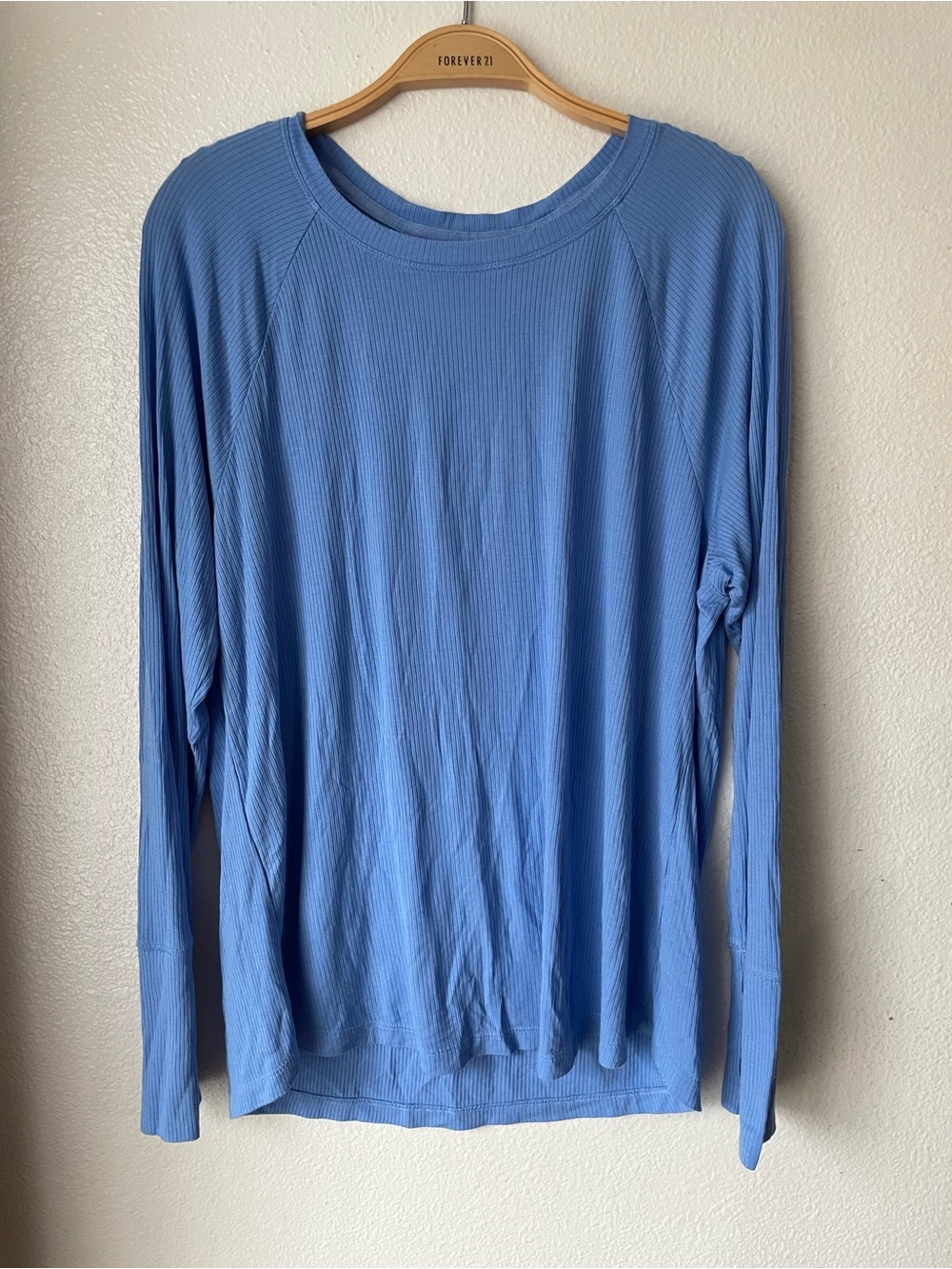Aerie offline long sleeve ribbed t-shirt